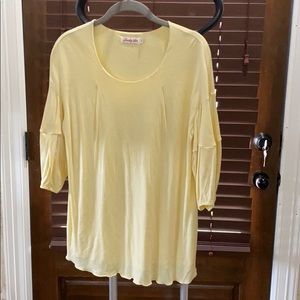 Light yellow blouse